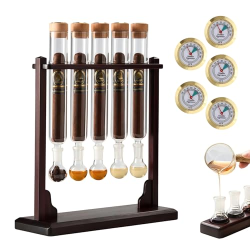 Infuseur de saveur de cigare en verre et bois de prestige - 2