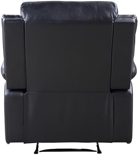 Miniatura 6 de Acme Eilbra - Sillón reclinable eléctrico de piel sintética con reposabrazos en la parte superior de la almohada en color Cuero de imitación