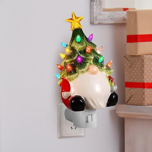 Arbre à gnomes de Noël avec éclairage pour petit espace sans encombre - 3