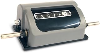 Trumeter 3602-117TC Mechanical Totalizing Counter, Feet/Inches, 2:3