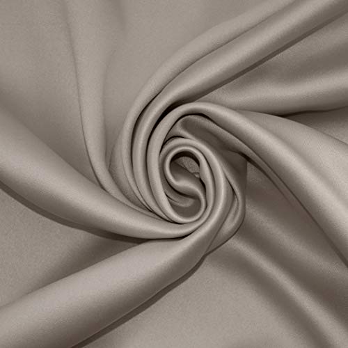 Sun Zero Nordic Theater Grade Extreme 100% Blackout Grommet Curtain Single Panel, 52" X 95", Stone #TOP6
