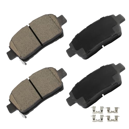 Image of cciyu D990 Front Ceramic Disc Brake Pads Kit For Scion For iQ 2012-2015,For xA 2004-2006,For xB 2004-2006,For Toyota For Celica 2000,For Echo 2001-2005,For MR2 Spyder 2000-2005,For Prius 2001-2009