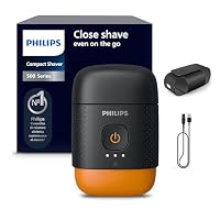 Philips Shaver Serie 500 S595/05 rasoio elettrico compatto con custodia e blocco da viaggio