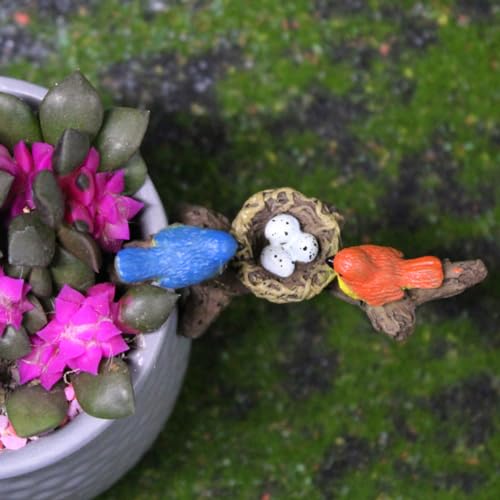 Birds-Perched-on-Branches-Flower-Pot-Hugger-Figurines-Mini-Resin-Birds-Sculpture-Outdoor-Statues-Planter-Pot-Terrarium-Fish-Tank-Edge-Bonsai-Craft-Decor-Fairy-Garden-Accessories