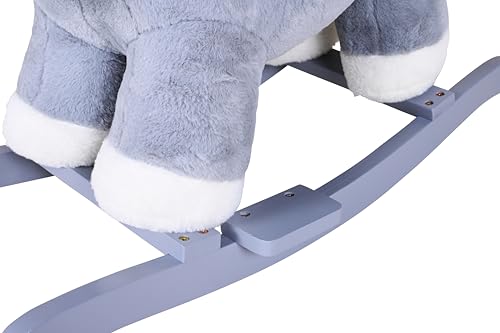 KNORRTOYS.COM 40625 Schaukeltier, „Pferd grau“