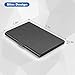 Sooez Business Card Holder, Metal Business Card Case Slim Design Stainless Steel Card Holders Name Card Box Credit Card Carrier, Black