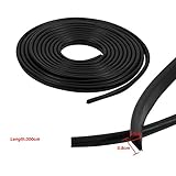 ★【Diseño en forma de U & 】 Práctico kit de pelusas en forma de U, no tóxico, inofensivo, más duradero y flexible; evita rasguños y astillas y para cubrir los daños existentes. Evita que la puerta de tu coche golpee otros objetos, protege a tu familia de los bordes afilados.