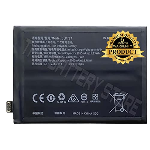 Image of THE BATTERY STORE Orignal BLP787 Battery for Oppo Reno 4 Pro Battery with 6 Month Warranty and high Capacity Battery Backup.(BLP787)