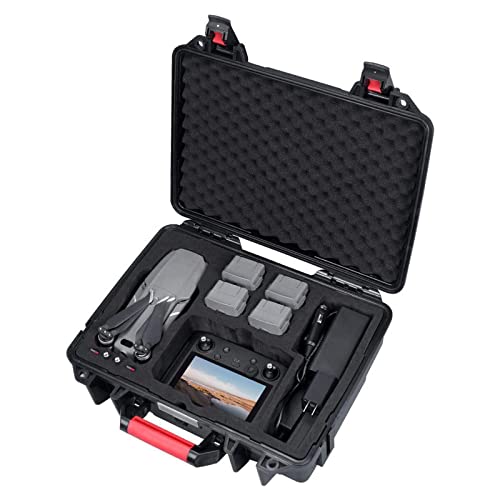 Smatree 17.6L Carrying Case Compatible with DJI Mavic 2 Pro/Mavic 2 Zoom with Pre-Cut Foam for DJI Smart Controller and Remote Controller