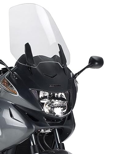 givi d307st paravento trasparente compatibile con honda nt 700 deauville 2006 2007 2008 2009 2010 2011 2012 mototopgun