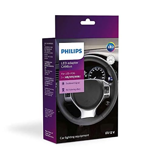 Philips 18954C2 CANbus LED-adapter H8/H11/H16, antal 2