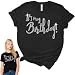 It's My Birthday! Women's Rhinestone T-Shirt - Large Black Tee(It'sMyBday RS) BLK/LRG