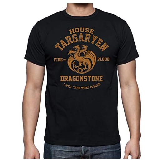 the Fan Tee Camiseta de Hombre Juego de Tronos Tyrion Snow Dragon Daenerys Stark 061 L
