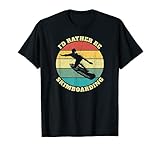 Skimboarding Skimming Skimboard Retro Gift Idea T-Shirt