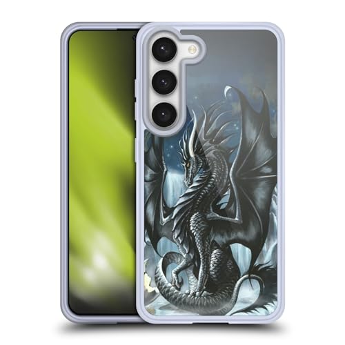 Funda Samsung S23 5G dragón obsidiana para entusiastas del arte