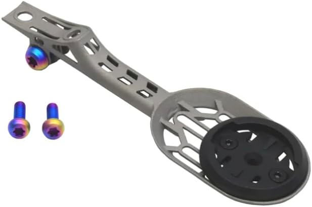 EXS/AEROVER Titanium Computer Mount with GoPro Mount, Long