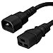 C14 to C19 Power Cord, 15A, 250V, 14/3 SJT, 8 Foot