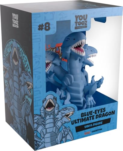 Youtooz Yu-Gi-Oh Random Blue-Eyes Ultimate Dragon 5.2", Collectible 1 in 6 Chance Mystery Blue-Eyes Ultimate Dragon from Yu-Gi-Oh Collection