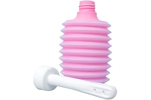 Vaginal Enema Bulb Syringe Kit for Personal Health & Hygiene (200ml)