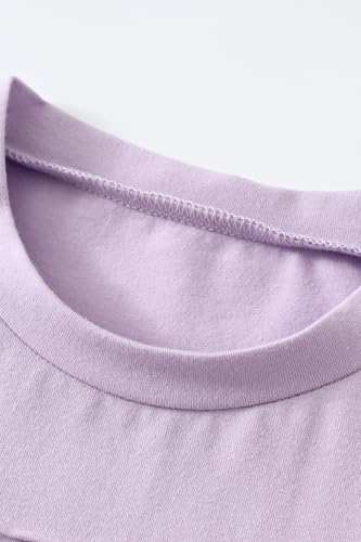 Girls' Tops Tees & Blouses Girls Puff Short Sleeve T Shirt Tee Pleated Casual Top 4-12 Years3