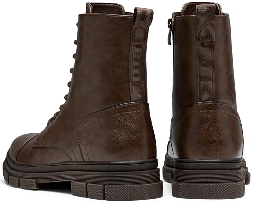 Image of Jousen Men's Boots Fashion High Top Motorcycle Boots Waterproof Boots for Men