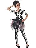 Rubie's Skelee Ballerina Dress-Up Costume, Large