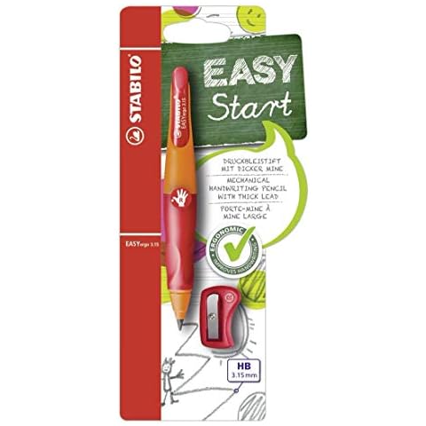 Portaminas STABILO EASYergo 3.15 naranja + sacapuntas Cover