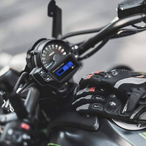 Weewooday 2 Pieces Golf Cart Battery Meter Battery Indicator Voltage Meter Direct Current 12V 24V 36V 48V 72V With Alarm #TOP6