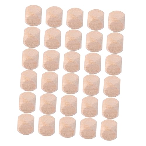 BELLIFFY 100 Pezzi Blocchi Vuoti in Legno Sei Facce Quadrati Per Fai Da Te Artigianali Cubi Sei Facce Divertenti Per Puzzle Personalizzati