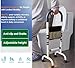 Stand Assist Aid for Elderly; Couch Stand Assist Rail; 4 Prong Canes for Women for Stability; Standing Support for Seniors Tight Spaces; Toilet Safety Rail; Height Adjustable; Weight 5lbs, Bear 350lbs