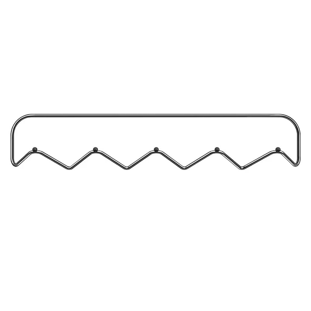 Pafooa Girls B Hooks Modern Minimalist Porch Wall Hanging Athroom Living Room Edroom Coat Rack Door Clothes Hat Hanger Mounted Rack(B)