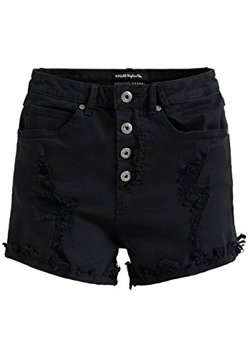 Khujo Nephele Short de Sport, Noir (200), 28 W Femme Cover