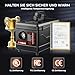 Dieselheizung 220-240V AC & 12/24V DC 8 kW, All-in-One 5L Diesel Standheizung mit Bluetooth APP Fernbedienung und LCD Bildschirm, für Zuhause, Werkstatt, Garage, Wohnmobil, LKW, RV, Boot Schwarz