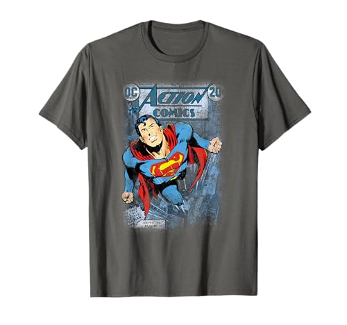 Superman Action #419 Distress Camiseta