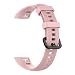 Produktbild Garciadia Silikon Armband für Huawei Honor Band 5 Standard smart Armband Sport ersatz Armband Armband gürtel (Farbe: rosa)
