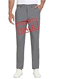 Hody Lovy Mens Golf Pants Stretch Slim fit Hiking Work Dress Pants Quick Dry Lightweight Casual Busi