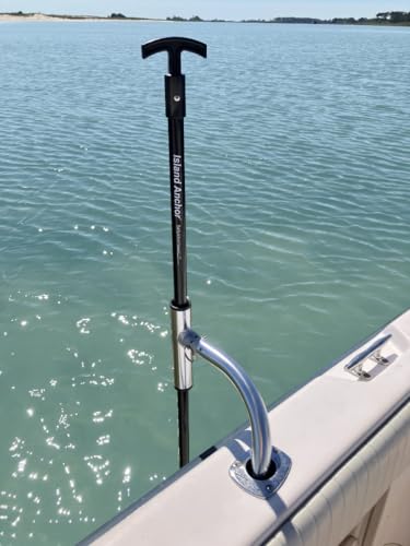 Holder - Fits in Rod Holder - Uni-Fit - Island Anchor Shallow Water Anchor Pole Holder
