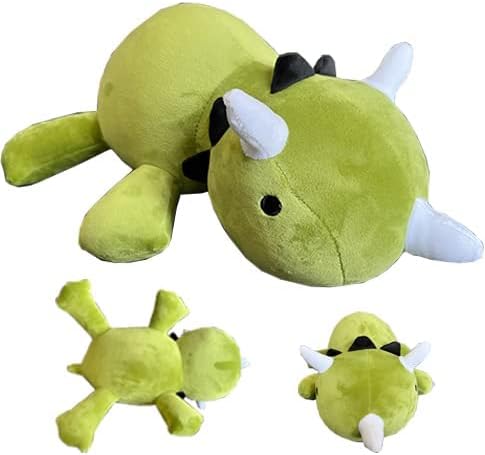1.35 Lbs Weighted Dinosaur Plush, Stuffed Animal For Relieve Stress And Anxiety,Weighted Dinosaur Plush Animals Suitable For All Adults And Children.(green--17in)