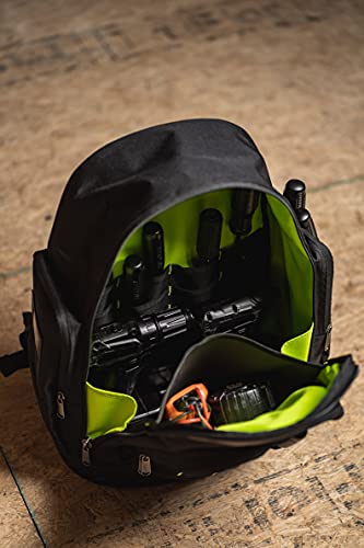 Awp Extreme Tool Backpack, Heavy-Duty Tool Bag With Padded Shoulder, Back, And Waist Straps, Water-Resistant Construction Black #TOP3