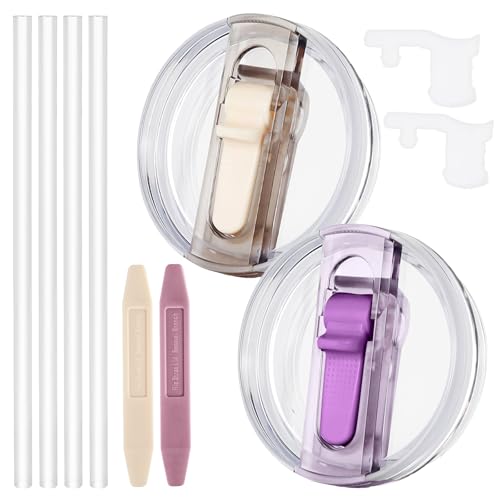 Pack 2 tapas anti-fugas para Stanley 40oz miniatura 1