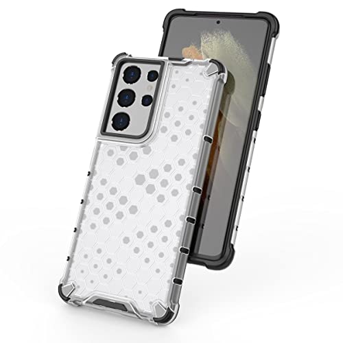 Image of Glasgow Back Case Cover Designed for Samsung Galaxy S21 Ultra 5G - Transparent