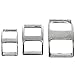 Weaver Leather #Z210 Conway Buckle (Nickel Plated), 1"
