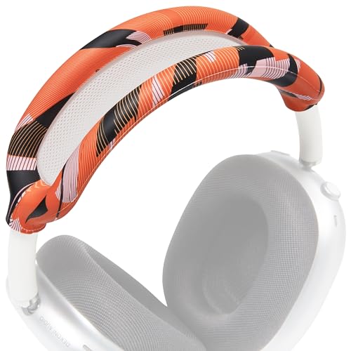 Housse de bandeau silicone pour AirPods Max 1 & 2 Wicked Cushions protection prisme orange