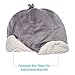 JJ Cole Baby Winter Hat, Mitten, and Booties Set – Winter Baby Essentials – 0 to 6 Months - Gray