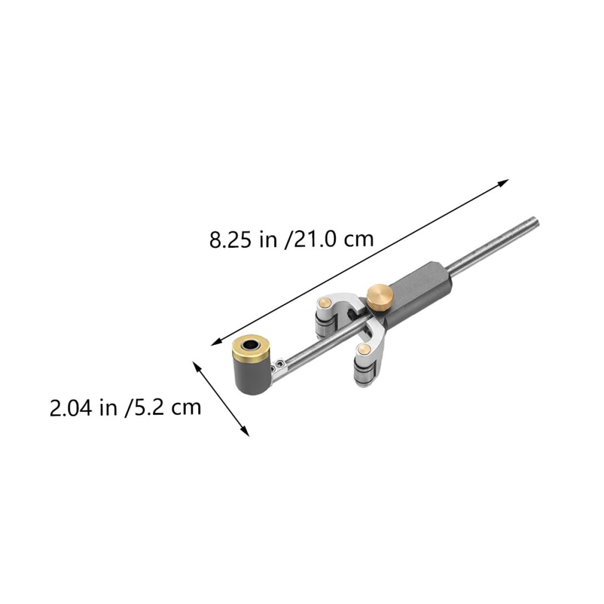 Carpentry Drawing Tool Sliding Mark Scraper Versatile Ruler for Woodworkers Straight Edge Ruler