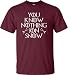 Adult You Know Nothing Jon Snow T-Shirt