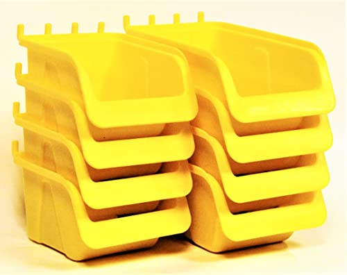 Wallpeg Peg Board Bin Kit - Kit Pb-4 - Pegboard Accessories For Garage Storage & Tool Organizer - Workbench Bins Pegboard Accessories #TOP1