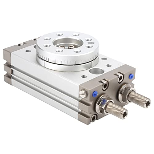 Atuador giratório pneumático tipo pinhão e cremalheira Cilindro de ar de dupla ação 20 mm MSQB20A