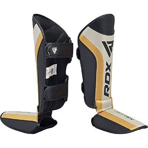 image for RDX Shin Guards for Kickboxing, MMA, Muay Thai Training and Fighting, 