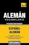  Vocabulario español-alemán - 5000 palabras más usadas (T&P Books)